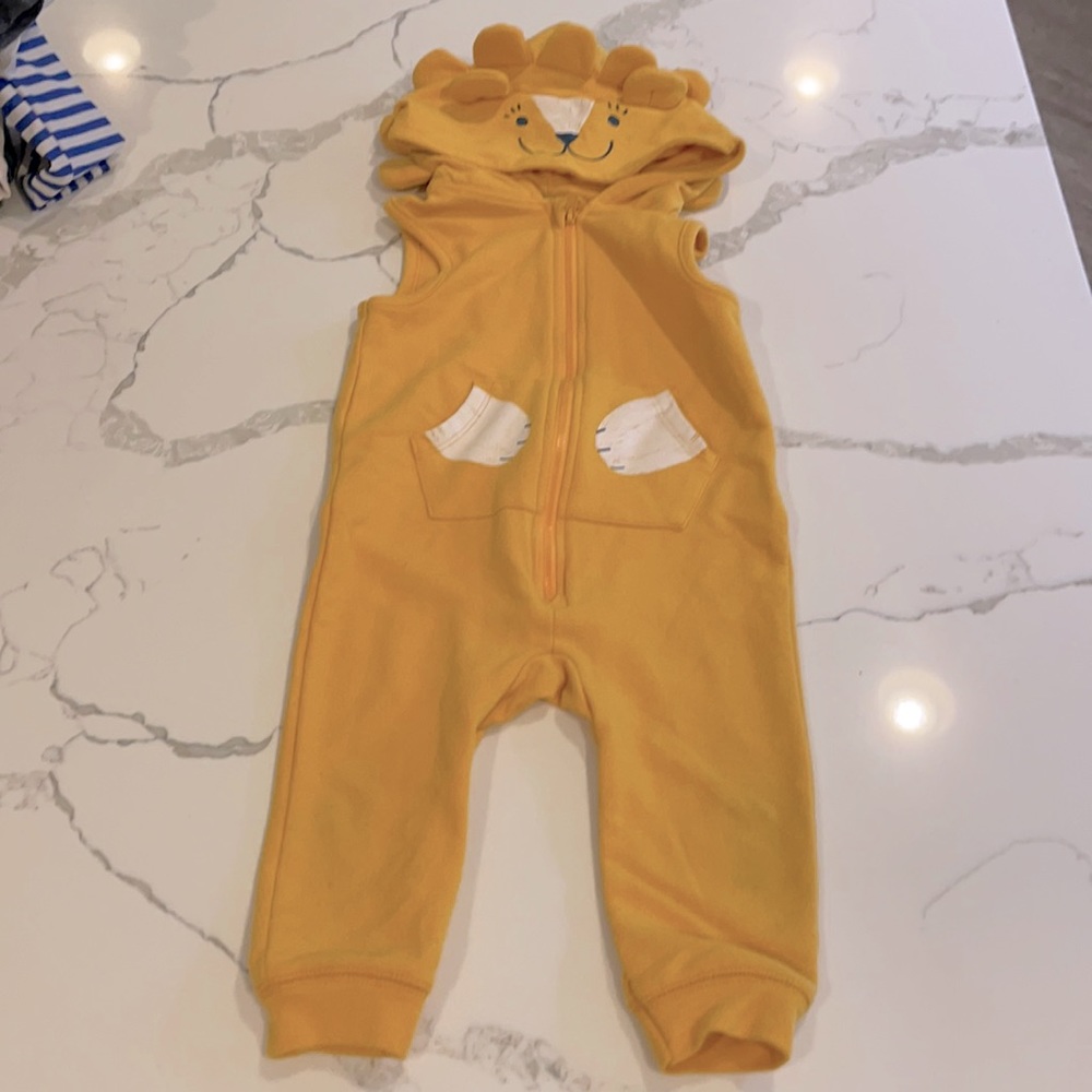 Tiger Sweatshirt One Piece